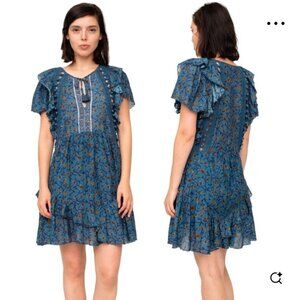 Sea New York Kaylee Printed Dress EUC